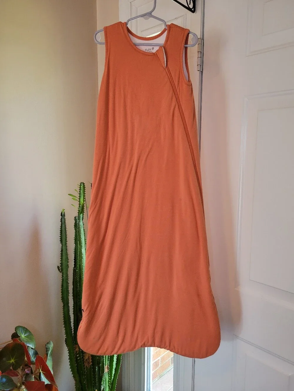 Kyte Baby Bamboo Terracotta Rust Colored Sleep Bag, Size Baby Large